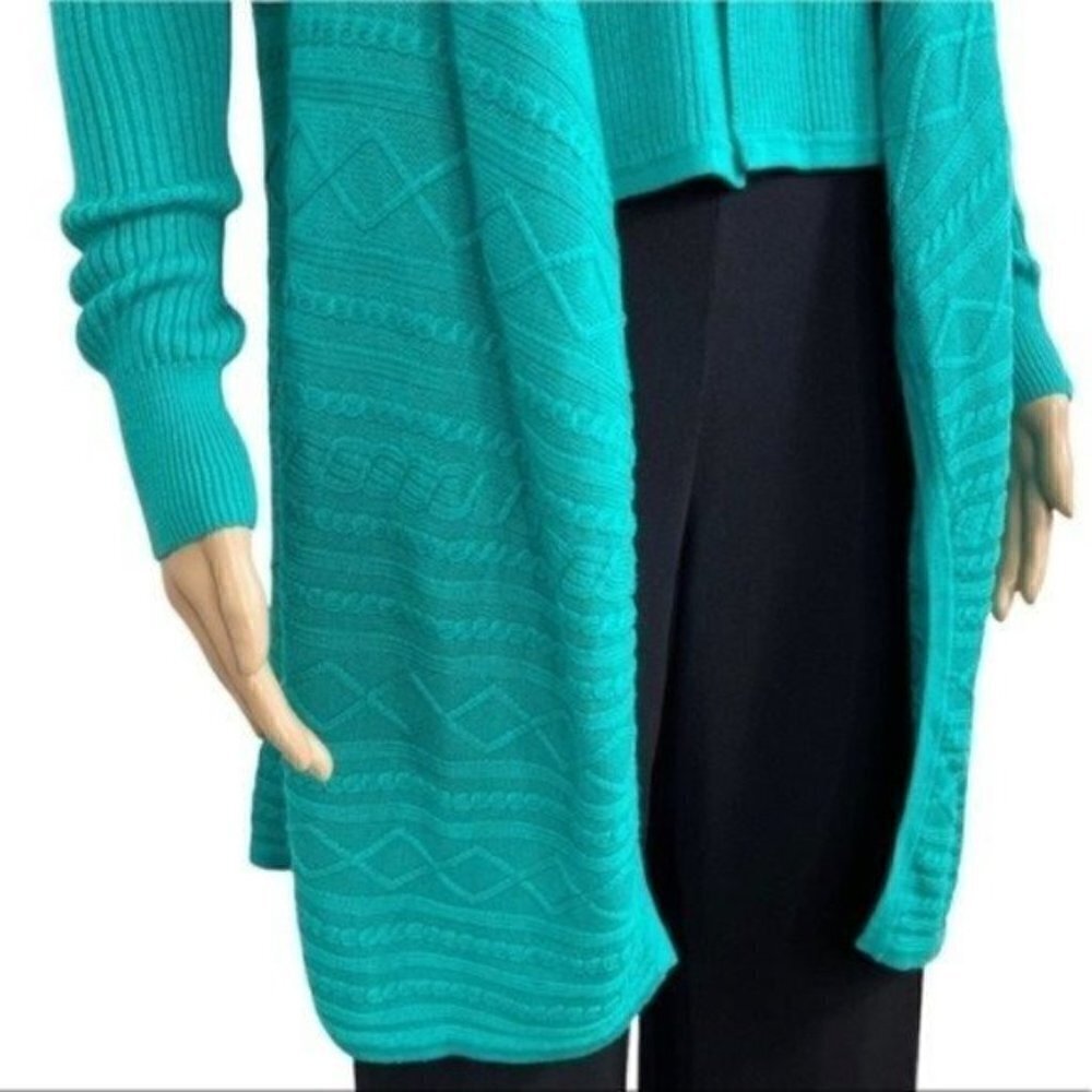 Jb by Julie Brown NYC duster open cardigan sweater size P/S - Picture 4 of 7
